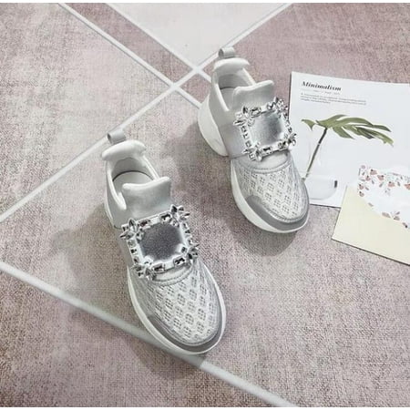 Platform Crystal Buckle Air Mesh Designer Trainers Thick Bottom Chunky Women s Sneakers Vulcanized Casual Shoes Drop Shipping
Platform Crystal Buckle Air Mesh Designer Trainers Thick Bottom Chunky Women s Sneakers Vulcanized Casual Shoes Drop Shipping