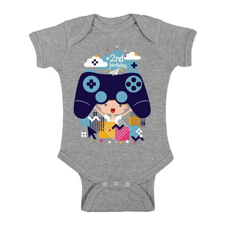 Awkward Styles Video Game One Piece Birthday Baby Bodysuit Short Sleeve 2nd Birthday Party One Piece Top Funny Gamer Birthday Party Birthday Gifts for 2 Year Old Video Game One Piece Top for Baby
Awkward Styles Video Game One Piece Birthday Baby Bodysuit Short Sleeve 2nd Birthday Party One Piece Top Funny Gamer Birthday Party Birthday Gifts for 2 Year Old Video Game One Piece Top for Baby