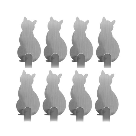 Etereauty Wall Hook Hooks Rack Hangers Hanger Cat Key Hat Adhesive Holders Entryway Clothes Mounted Coat Steel Hanging Decorative
Etereauty Wall Hook Hooks Rack Hangers Hanger Cat Key Hat Adhesive Holders Entryway Clothes Mounted Coat Steel Hanging Decorative
