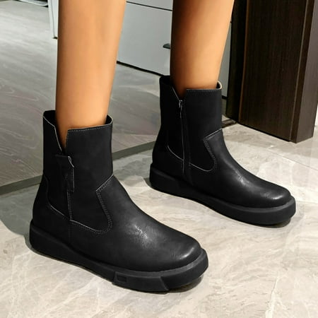 Midewhik Zipper Shoes Breathable Boots Chunky Women s Heels Short Retro Fashion High Women s Boots
Midewhik Zipper Shoes Breathable Boots Chunky Women s Heels Short Retro Fashion High Women s Boots