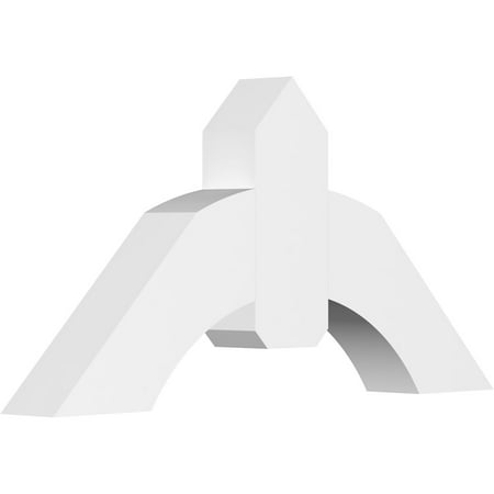 36 W x 18 H x 4 D x 6 F 12/12 Pitch Archdale Architectural Grade PVC Gable Bracket
36 W x 18 H x 4 D x 6 F 12/12 Pitch Archdale Architectural Grade PVC Gable Bracket