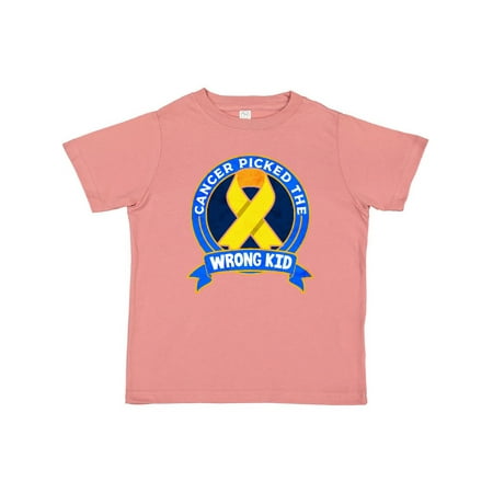 Inktastic Childhood Cancer Pediatric Cancer Ribbon Gift Toddler Boy or Toddler Girl T-Shirt
Inktastic Childhood Cancer Pediatric Cancer Ribbon Gift Toddler Boy or Toddler Girl T-Shirt