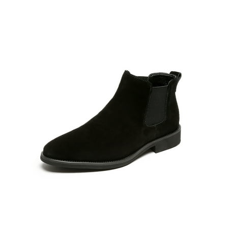 Fangasis Men Chelsea Boots Slip On Dress Boot Pointed Toe Ankle Booties Office Work Casual Elastic Black 8.5
Fangasis Men Chelsea Boots Slip On Dress Boot Pointed Toe Ankle Booties Office Work Casual Elastic Black 8.5