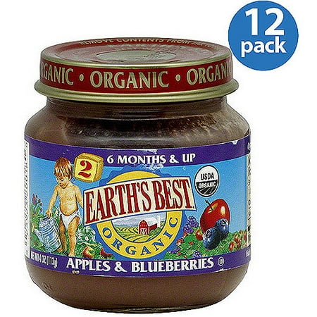 Earth's Best Organic Apples & Blueberrie