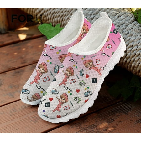 FORUDESIGNS Women Shoes Flats Casual Sneakers Summer Air Mesh Ladies Nurse Gradient Style Female Slip-on Loafers Shoes Woman
FORUDESIGNS Women Shoes Flats Casual Sneakers Summer Air Mesh Ladies Nurse Gradient Style Female Slip-on Loafers Shoes Woman