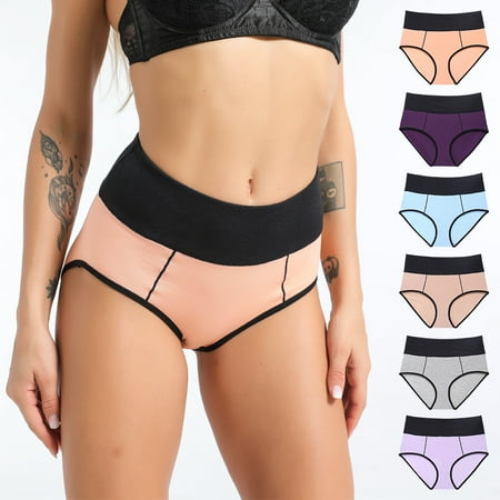 2PCS Women s Underwear 100% Cotton Panties High Waisted Briefs Breathable Thongs for Women
2PCS Women s Underwear 100% Cotton Panties High Waisted Briefs Breathable Thongs for Women