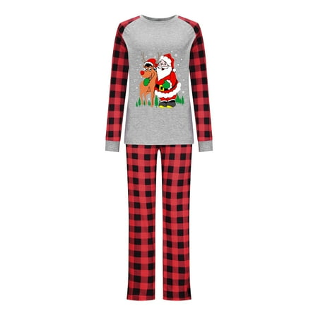 Tepsmf Christmas Pajamas For Family Christmas Fashion Women Mommy Printed Top+Pants Family Matching Pajamas Set Pajamas For Women Red
Tepsmf Christmas Pajamas For Family Christmas Fashion Women Mommy Printed Top+Pants Family Matching Pajamas Set Pajamas For Women Red
