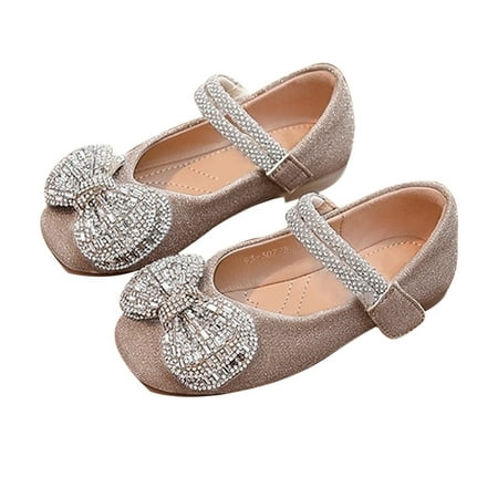 Tengma Toddler Sandals Little Girl s Adorable Princess Party Girls Dress Bow Princess Shoes Princess Flower Wedding Party Dress Shoes for Little Kid/Big Kids Kid Shoes (Gold Size: 26)
Tengma Toddler Sandals Little Girl s Adorable Princess Party Girls Dress Bow Princess Shoes Princess Flower Wedding Party Dress Shoes for Little Kid/Big Kids Kid Shoes (Gold Size: 26)