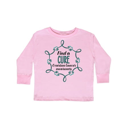 Inktastic Ovarian Cancer Awareness Find a Cure Heart Ribbon Gift Toddler Boy or Toddler Girl Long Sleeve T-Shirt
Inktastic Ovarian Cancer Awareness Find a Cure Heart Ribbon Gift Toddler Boy or Toddler Girl Long Sleeve T-Shirt