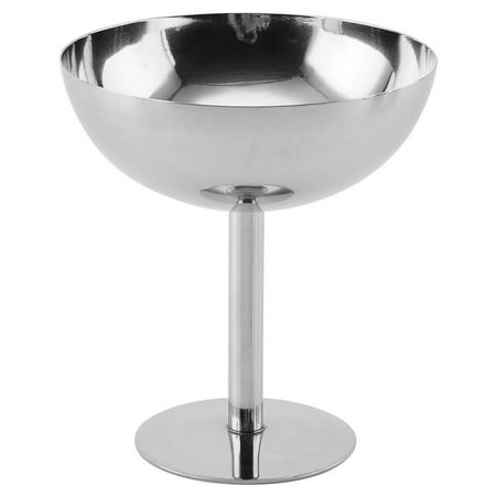 NUOLUX Ice Smoothie Cup Delicate Ice Cream Cup Exquisite Dessert Holder Stainless Steel Dessert Cup