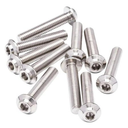 1UP Racing 1UP720016 Pro Duty Titanium LowPro Screws for M3x16 - 10 Piece