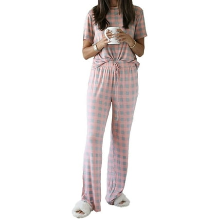 CoCopeaunts Women s Pajama Loose 2 Piece Outfit Sleepwear Ladies Print Lounge Set Soft Pjs Loungewea
CoCopeaunts Women s Pajama Loose 2 Piece Outfit Sleepwear Ladies Print Lounge Set Soft Pjs Loungewea