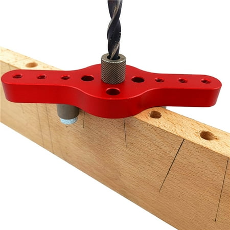 Self-Centering Drilling Guide Kit with Vertical Pocket Template for Wood Hole Punching
Self-Centering Drilling Guide Kit with Vertical Pocket Template for Wood Hole Punching