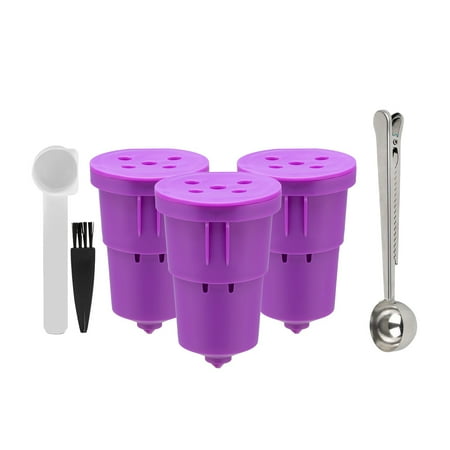 Refillable Coffee Filter Cup Kit Reusable Coffee Pod Filled Capsule Compatible with 1.0 K Cup Coffee Makers A
Refillable Coffee Filter Cup Kit Reusable Coffee Pod Filled Capsule Compatible with 1.0 K Cup Coffee Makers A