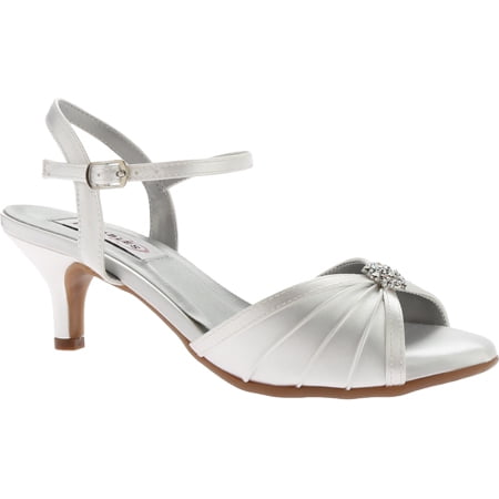 Women s Dyeables Kelsey White Satin 9.5 M