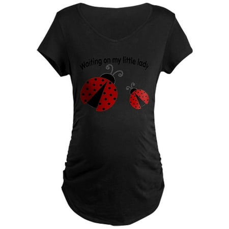 CafePress - Ladybug Red Maternity T Shirt - Maternity Dark T-Shirt