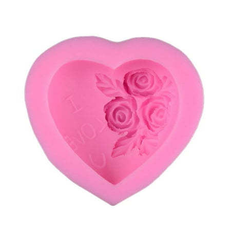 Heart-shaped Rose Silicone Mold Cake Fondant Biscuit Mold Cake Decorating Bakeware Tool
Heart-shaped Rose Silicone Mold Cake Fondant Biscuit Mold Cake Decorating Bakeware Tool