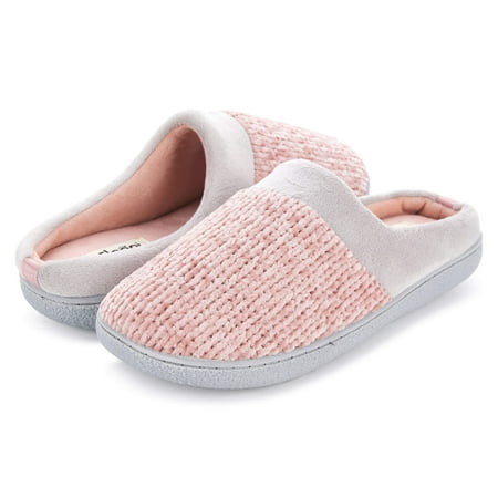 Floopi Women’s Chenille Memory Foam Clog Slipper