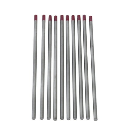 VEAREAR Essential Hardware tools 10Pcs 1.0/1.6/2.0/2.4/3.2/4.0 Tungsten Needles Smooth Abrasion-resistant Radiation-free Thoriated Red-headed Tungsten Needle Kit for Welding Machine
VEAREAR Essential Hardware tools 10Pcs 1.0/1.6/2.0/2.4/3.2/4.0 Tungsten Needles Smooth Abrasion-resistant Radiation-free Thoriated Red-headed Tungsten Needle Kit for Welding Machine