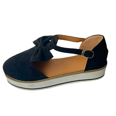 Tangnade Womens Breathable Flat Round Toe Bow Buckle Strap Pumps Casual Single Shoes For Women
Tangnade Womens Breathable Flat Round Toe Bow Buckle Strap Pumps Casual Single Shoes For Women