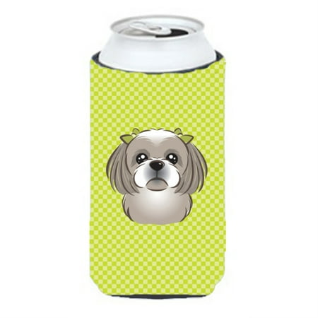 Checkerboard Lime Green Gray Silver Shih Tzu Tall Boy Beverage Insulator Hugger BB1312TBC
Checkerboard Lime Green Gray Silver Shih Tzu Tall Boy Beverage Insulator Hugger BB1312TBC
