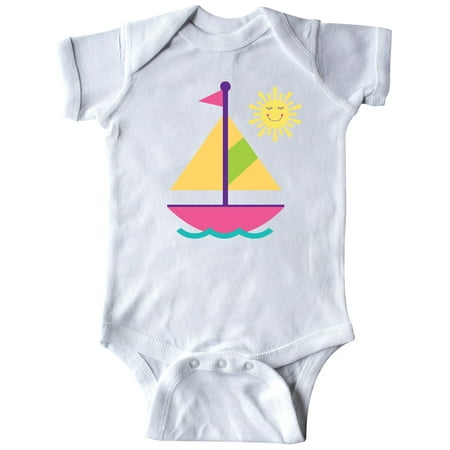 Inktastic Sailing Nautical Sailboat Girls Gift Baby Girl Bodysuit