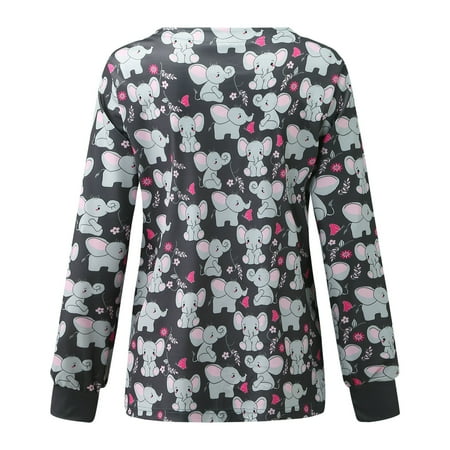 Women Scrubs Top Floral Printed Workwear V Neck Printed Short Sleeve Casual T Shirt Soft Breathable With Pocket Spring Summer Daily Nursing Uniforms Nursing Care Working Uniforms
Women Scrubs Top Floral Printed Workwear V Neck Printed Short Sleeve Casual T Shirt Soft Breathable With Pocket Spring Summer Daily Nursing Uniforms Nursing Care Working Uniforms