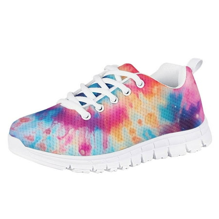ZOCAVIA Tie Dyed Print Sneakers for Kids Lightweight Breathable Non Slip Athletic Kids Running Shoes Fashion Comfortable School Travel Walking Shoes for Boys Girls
ZOCAVIA Tie Dyed Print Sneakers for Kids Lightweight Breathable Non Slip Athletic Kids Running Shoes Fashion Comfortable School Travel Walking Shoes for Boys Girls
