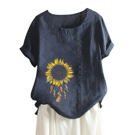 ZIZOCWA Underscrub Tee Shirt For Women Cotton Tops Women Women S Print Tshirt Plus Size Short Sleeve Casual Summer Rolled Sleeves Plain Round Neck Loose Fit Tee Blouse Tops Fall Blouse Long
ZIZOCWA Underscrub Tee Shirt For Women Cotton Tops Women Women S Print Tshirt Plus Size Short Sleeve Casual Summer Rolled Sleeves Plain Round Neck Loose Fit Tee Blouse Tops Fall Blouse Long