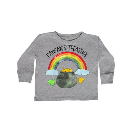 Inktastic Pawpaw s Treasure St. Patrick s Day Rainbow and Gold Gift Toddler Boy or Toddler Girl Long Sleeve T-Shirt
Inktastic Pawpaw s Treasure St. Patrick s Day Rainbow and Gold Gift Toddler Boy or Toddler Girl Long Sleeve T-Shirt