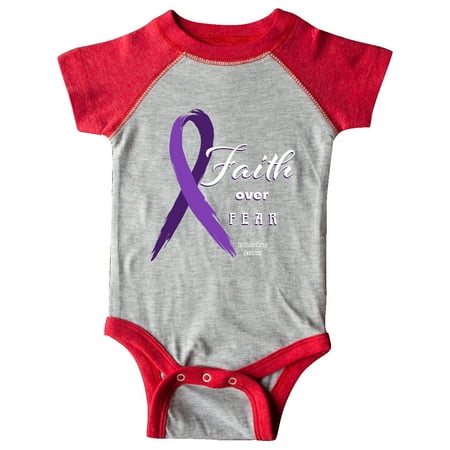 Inktastic Testicular Cancer Awareness Faith over Fear Gift Baby Boy or Baby Girl Bodysuit
Inktastic Testicular Cancer Awareness Faith over Fear Gift Baby Boy or Baby Girl Bodysuit