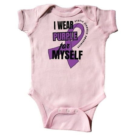 Inktastic I Wear Purple For Myself Cystic Fibrosis Awareness Gift Baby Boy or Baby Girl Bodysuit
Inktastic I Wear Purple For Myself Cystic Fibrosis Awareness Gift Baby Boy or Baby Girl Bodysuit