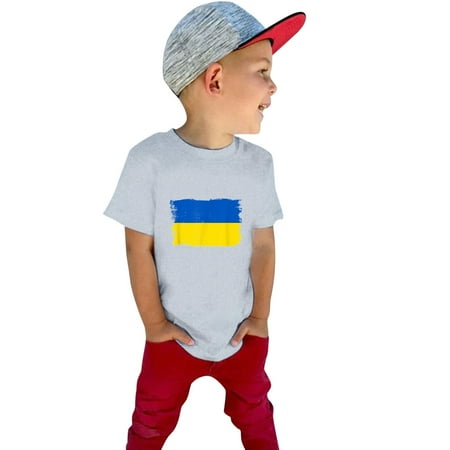 Toddler Girl Boy Independence Day Summer Short Sleeve T Shirt Tee Tops Size 110 Grey
Toddler Girl Boy Independence Day Summer Short Sleeve T Shirt Tee Tops Size 110 Grey