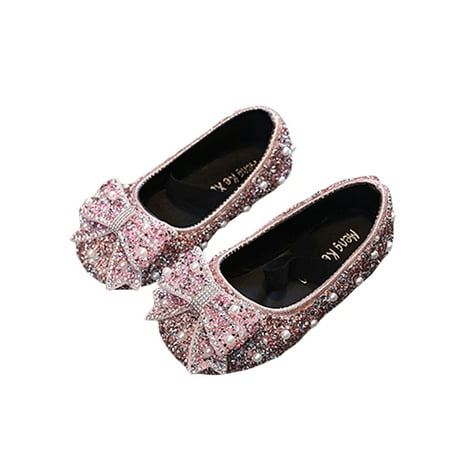 Biekopu Girls Princess Shoes PU Leather Bow Shiny Pearled Non-slip Flat Shoes Kids Shoes for Birthday Party
Biekopu Girls Princess Shoes PU Leather Bow Shiny Pearled Non-slip Flat Shoes Kids Shoes for Birthday Party