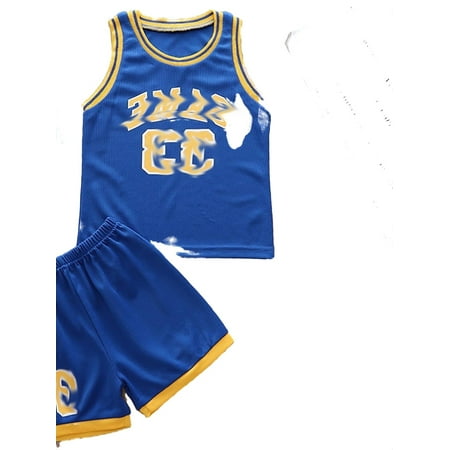Casual Letter Print Round Neck Sleeveless Royal Blue Toddler Boy Two-piece Outfits ( Boy s)
Casual Letter Print Round Neck Sleeveless Royal Blue Toddler Boy Two-piece Outfits ( Boy s)