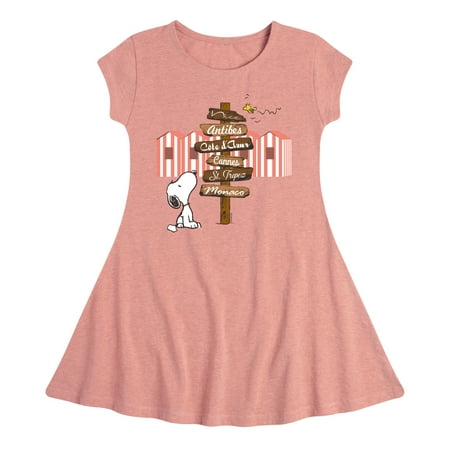 Peanuts - Summer Edition - Snoopy Looking for a Destination on Sign - Toddler & Youth Girls Fit & Flare Dress
Peanuts - Summer Edition - Snoopy Looking for a Destination on Sign - Toddler & Youth Girls Fit & Flare Dress