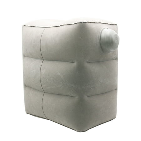 Air Mattress PVC Flocking Outdoor Cushion Sports Car Cushion Travel Spirit Foot Pad Grey