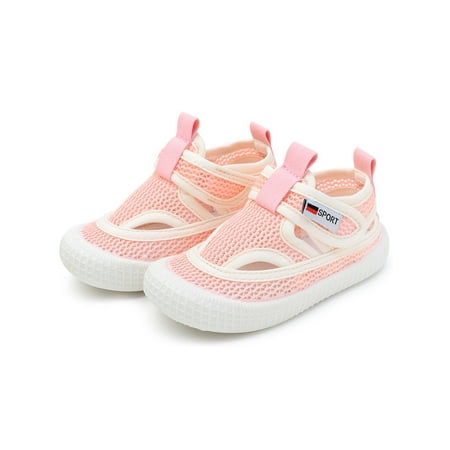 Welliumy Boys Girls Summer Sandal Mesh Sandals Sports Shoes School Beach Shoe Outdoor Non-Slip Closed Toe Pink 10.5C
Welliumy Boys Girls Summer Sandal Mesh Sandals Sports Shoes School Beach Shoe Outdoor Non-Slip Closed Toe Pink 10.5C