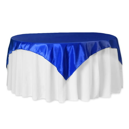 Taffeta Table Overlay Topper Approx. 72 x72 square seamless Square - Royal Blue 1 Piece
Taffeta Table Overlay Topper Approx. 72 x72 square seamless Square - Royal Blue 1 Piece