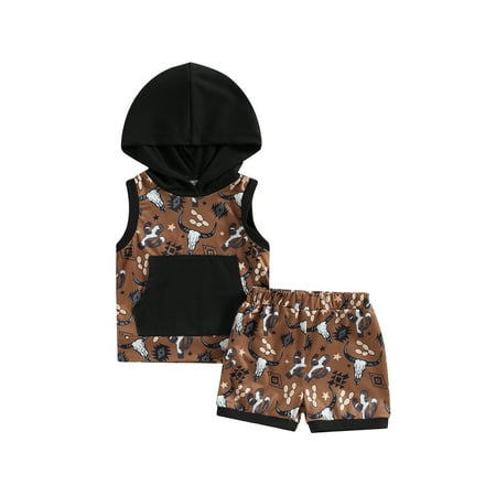 jaweiwi Baby Boys Hooded Shorts Outfit 0 3M 6M 9M 12M 18M Summer Clothes Set Sleeveless Hooded Vest with Pocket + Cattle Head Print Shorts
jaweiwi Baby Boys Hooded Shorts Outfit 0 3M 6M 9M 12M 18M Summer Clothes Set Sleeveless Hooded Vest with Pocket + Cattle Head Print Shorts
