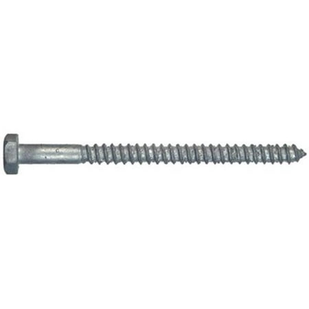 Hillman 812068 0.38 x 3 in. Galvanized Hex Lag Screw - Pack of 50