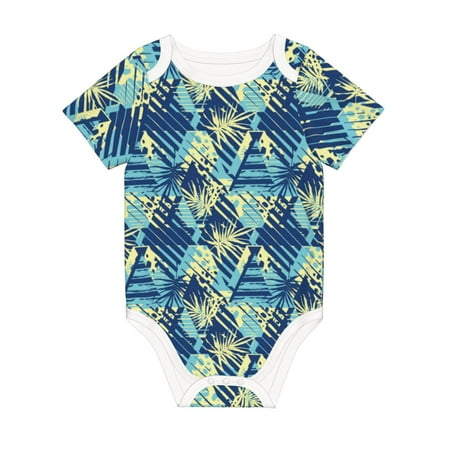 Matuu Hawaiian Style for Baby Short-Sleeve Bodysuit Soft Cotton Comfortable and Breathable Perfect for Newborns and Infants
Matuu Hawaiian Style for Baby Short-Sleeve Bodysuit Soft Cotton Comfortable and Breathable Perfect for Newborns and Infants