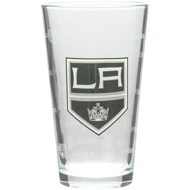 Los Angeles Kings 16oz. Sandblasted Mixing Glass