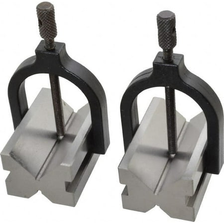 Groz 17.46 to 1-1/2 Capacity 90° Angle Tool Steel V-Block 
Groz 17.46 to 1-1/2 Capacity 90° Angle Tool Steel V-Block