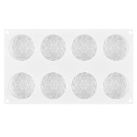 Skys Mousse Mold Flexible Food Grade 8 Cavities Fondant Chocolate Baking Mold Household Supplies
Skys Mousse Mold Flexible Food Grade 8 Cavities Fondant Chocolate Baking Mold Household Supplies