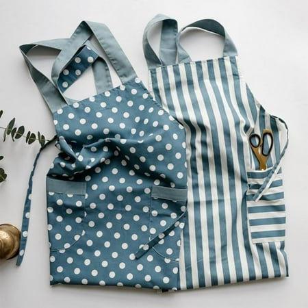 Wave Point Stripe Cotton Linen Apron Woman Adult Bibs Home Cooking Baking Cleaning Aprons Kitchen Accessories
Wave Point Stripe Cotton Linen Apron Woman Adult Bibs Home Cooking Baking Cleaning Aprons Kitchen Accessories