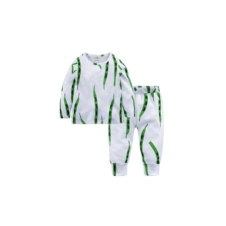 Cartoon Baby Set Toddler Boy Girl Long Sleeve Tops T-Shirt+Trousers Set Two Piece Pajamas Set Outfit
Cartoon Baby Set Toddler Boy Girl Long Sleeve Tops T-Shirt+Trousers Set Two Piece Pajamas Set Outfit