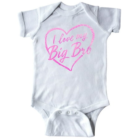 Inktastic I Love My Big Bro in Pink Chalk Heart Gift Baby Boy or Baby Girl Bodysuit
Inktastic I Love My Big Bro in Pink Chalk Heart Gift Baby Boy or Baby Girl Bodysuit
