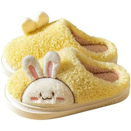 PIKADINGNIS Furry Cute Bunny Rabbit Slippers for Women Warm Plush Faux Fur Fluffy Soft Anti-slip Heel Cover Indoor Shoes Trendy Bear Print Home Slipper for Men
PIKADINGNIS Furry Cute Bunny Rabbit Slippers for Women Warm Plush Faux Fur Fluffy Soft Anti-slip Heel Cover Indoor Shoes Trendy Bear Print Home Slipper for Men