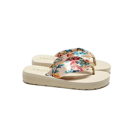 Gomelly Women Comfortable Flat Flip Flops Holiday Beach Sandals